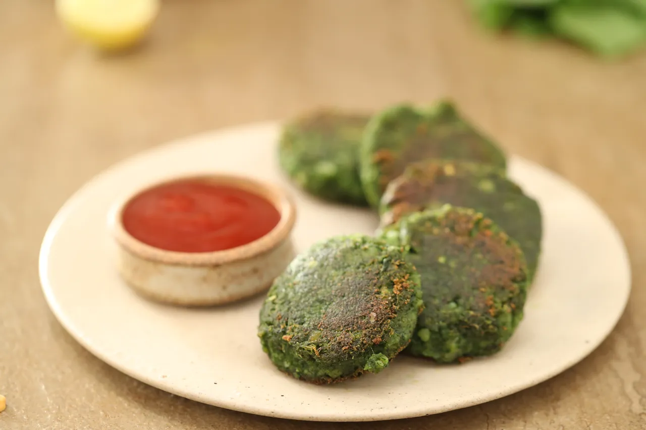 Palak Cutlet - YT