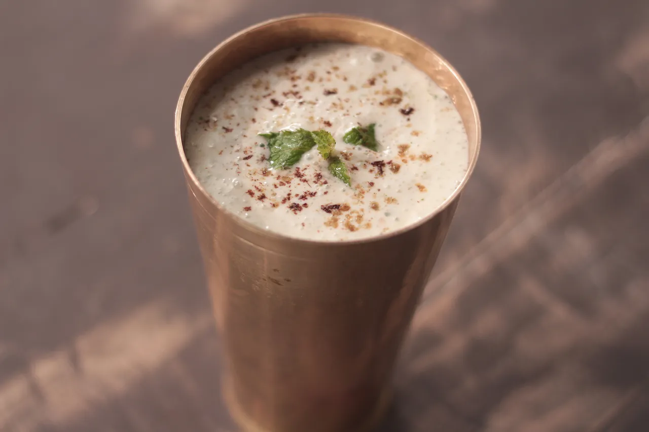 Masala Ginger Lassi 