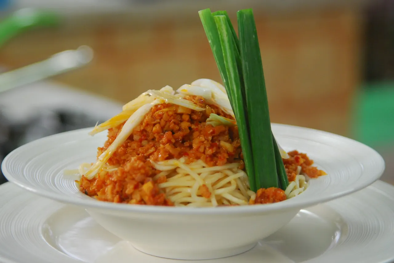 Spicy Noodles in a Bowl - SKK
