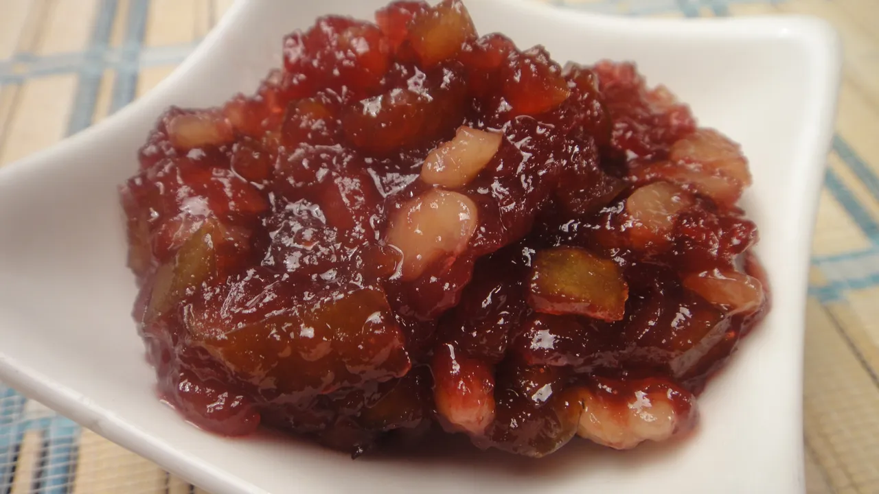 Green Apple And Pomegranate Jam
