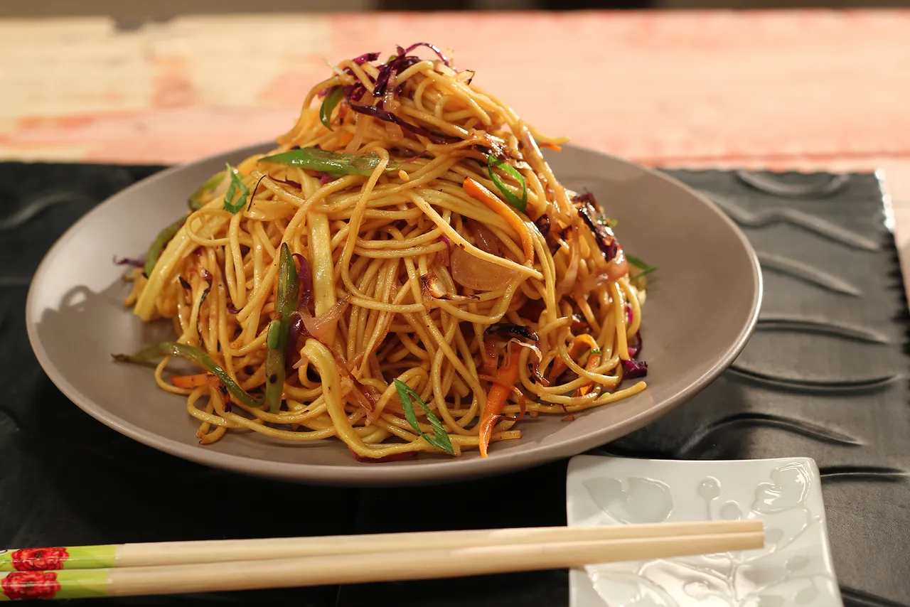 Vegetable Hakka Noodles 1 - KD