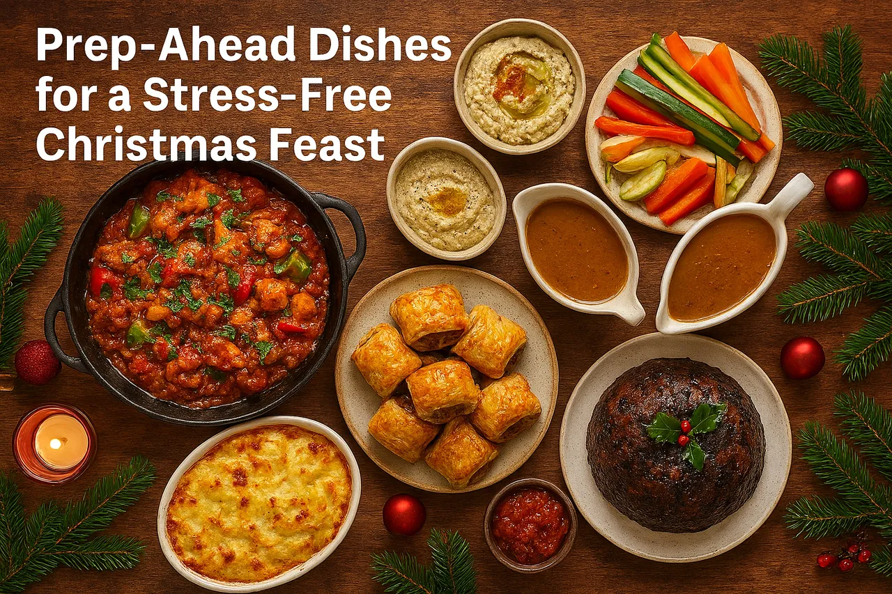 Prep Ahead Christmas Dishes