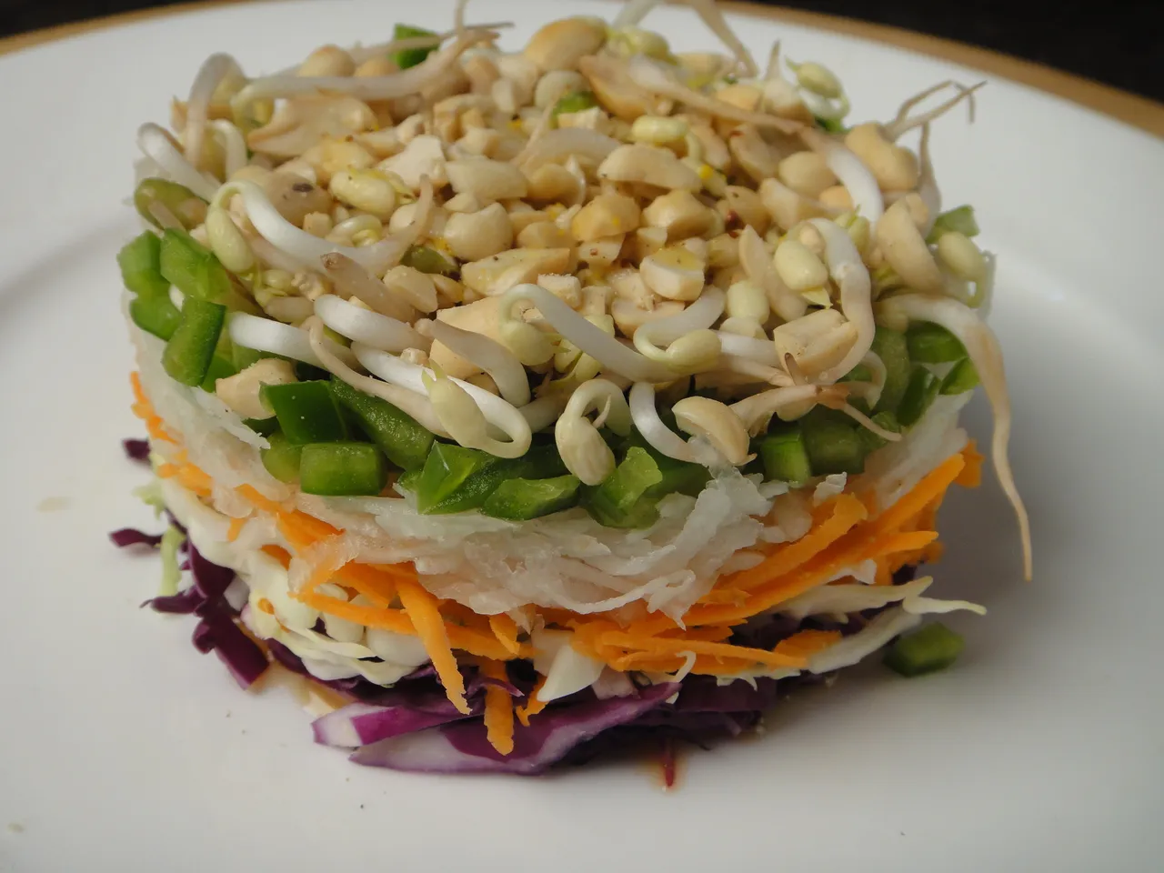 Crunchy Vegetable Salad - YT