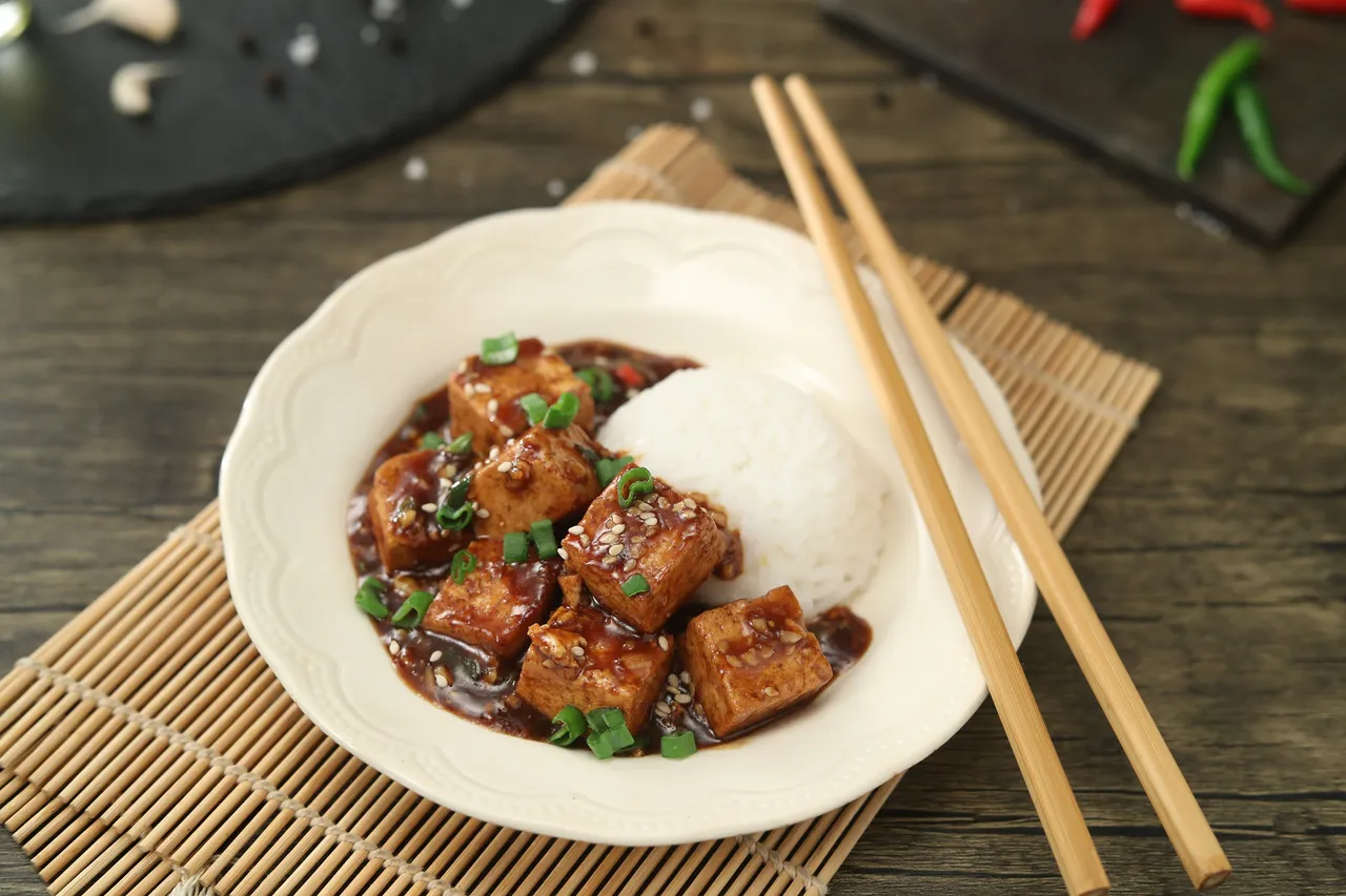 Chilli Garlic Tofu - YT