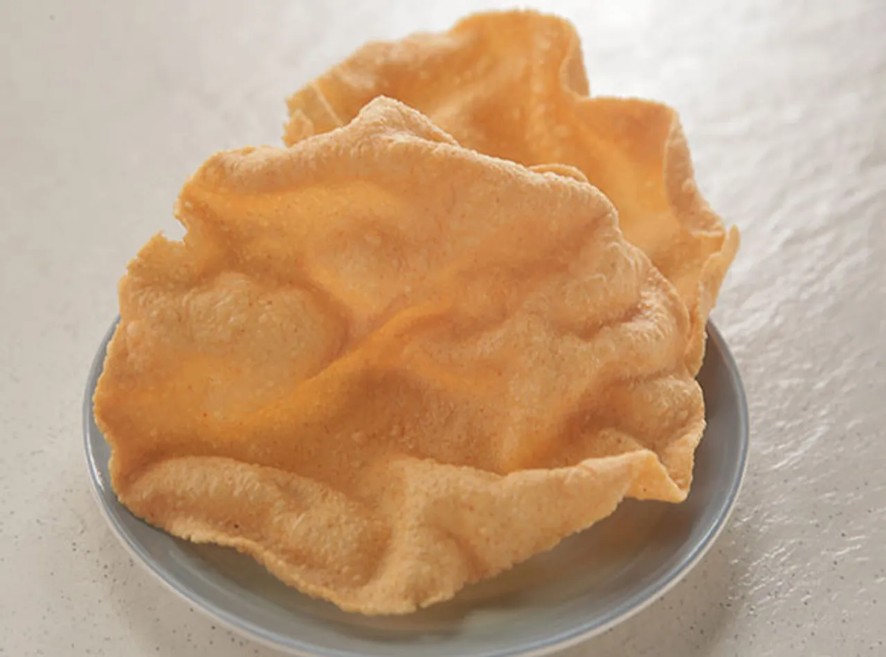 Poha Papad-SK Khazana