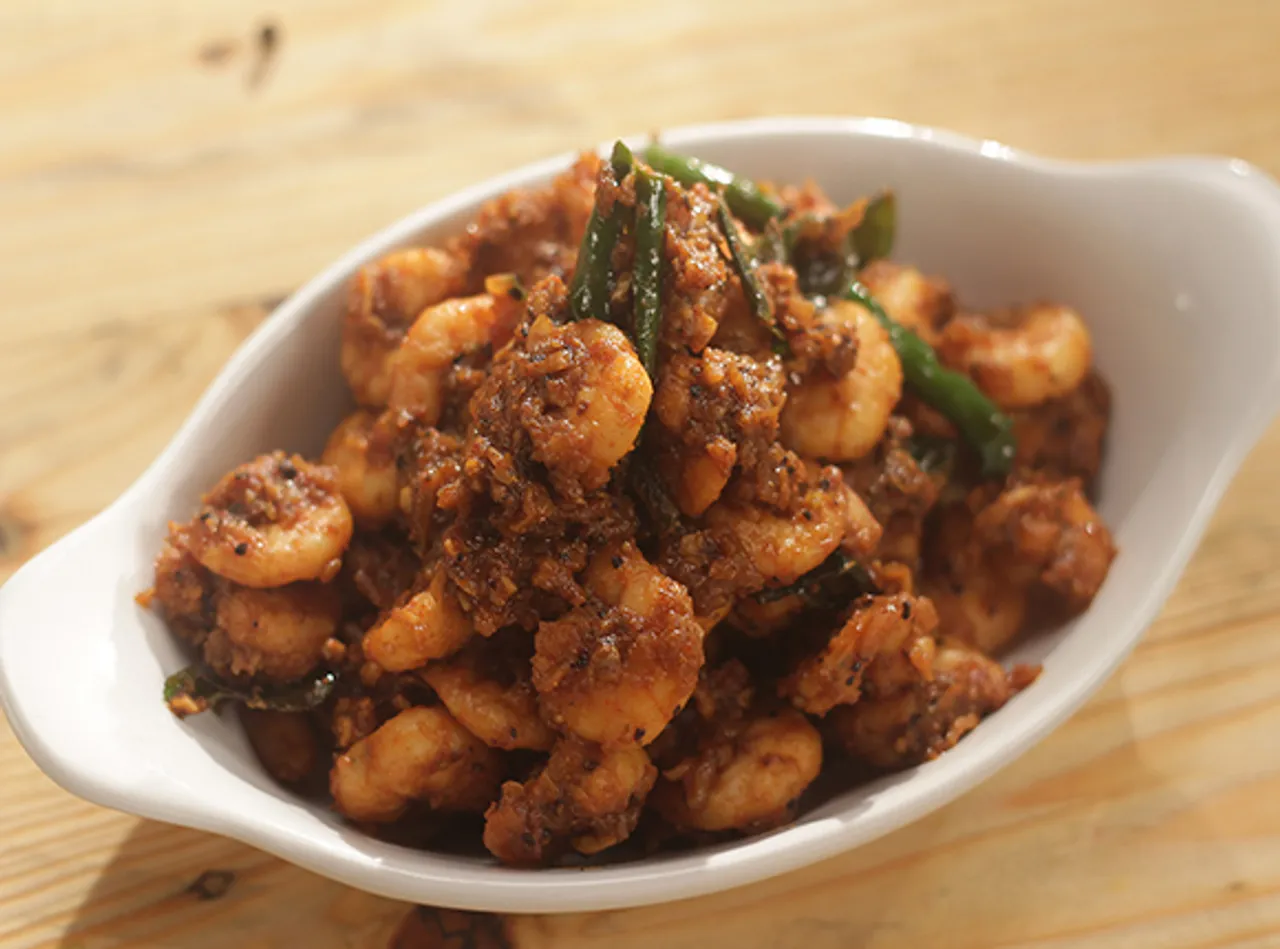 Prawn Sukka - SK Khazana