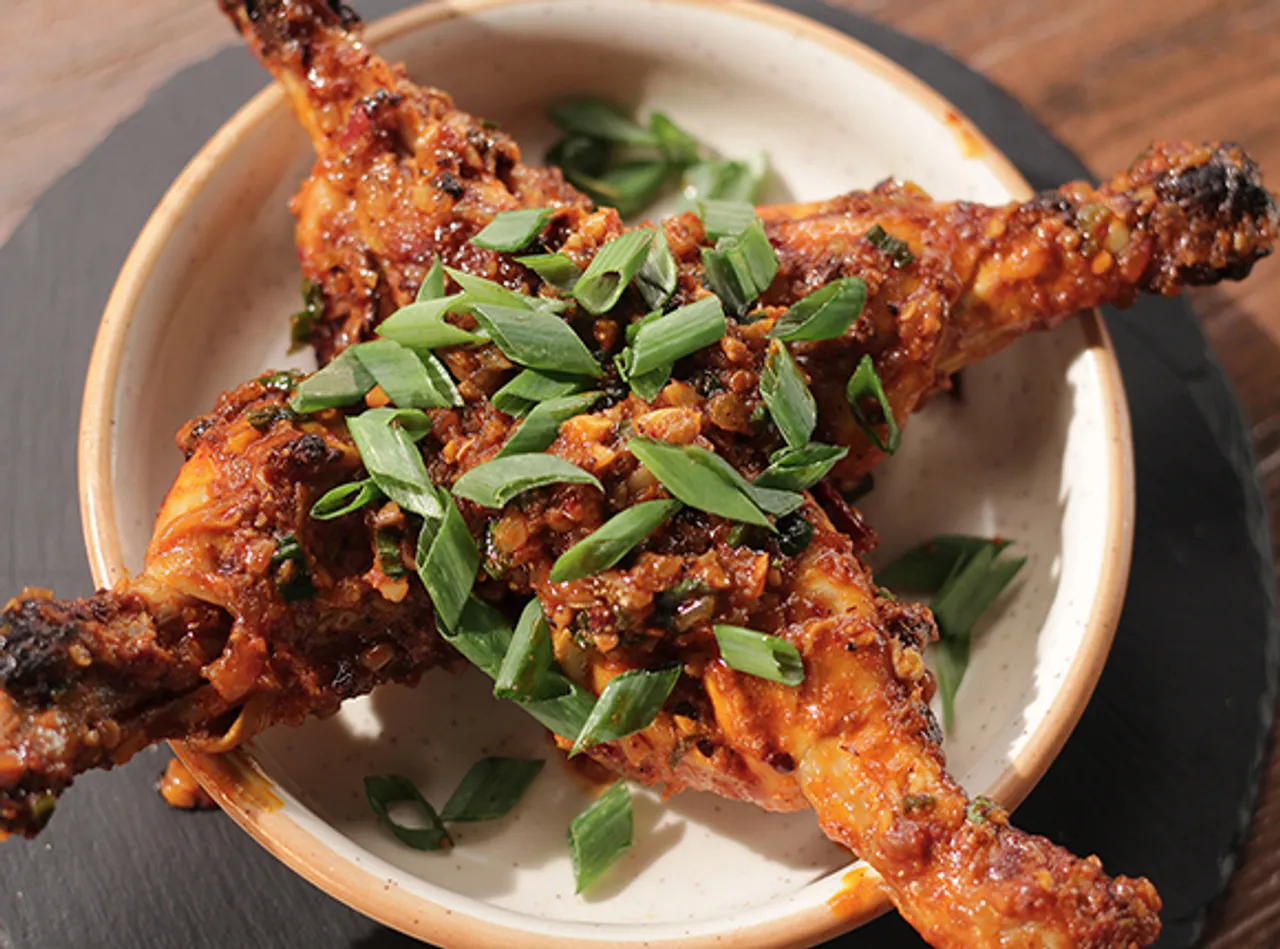 Schezwan Tandoori Chicken-