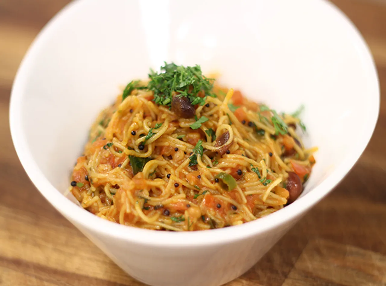 Instant Wheat Vermicelli Upma-SK Khazana