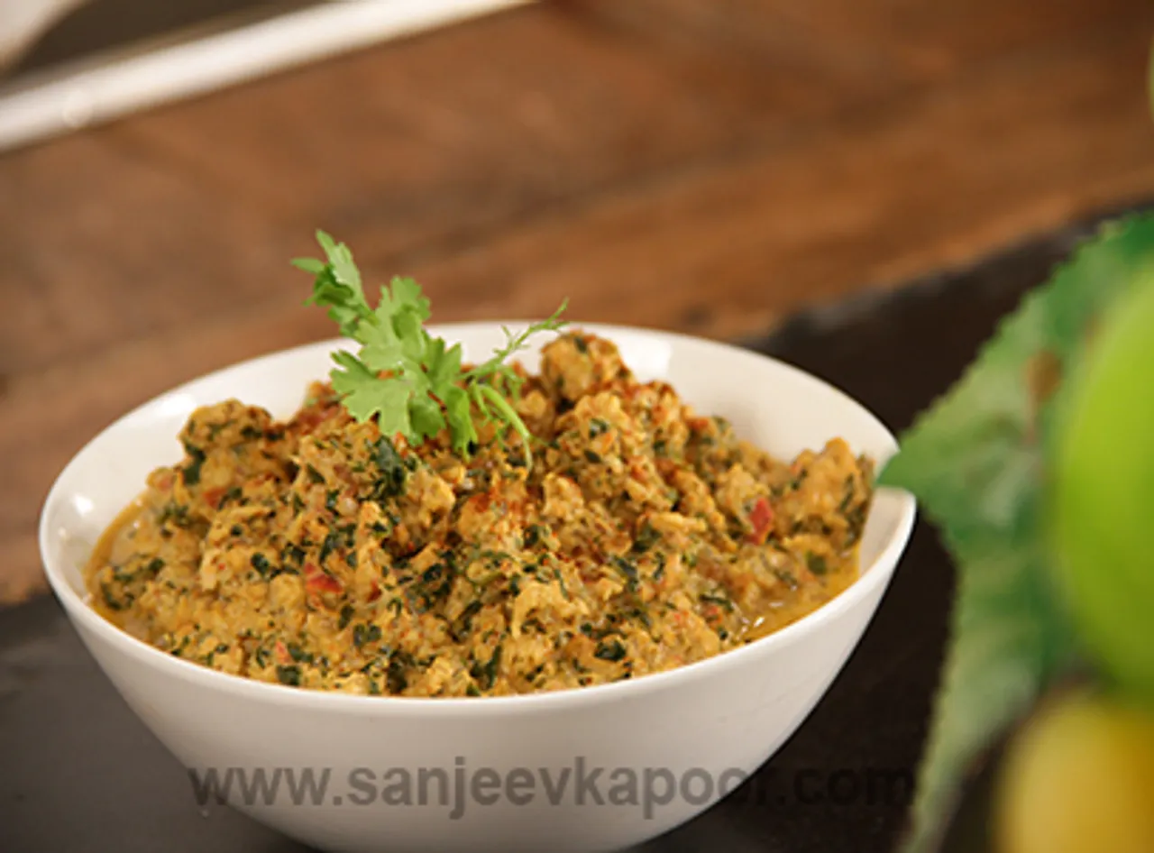 Methi Malai Chicken Keema