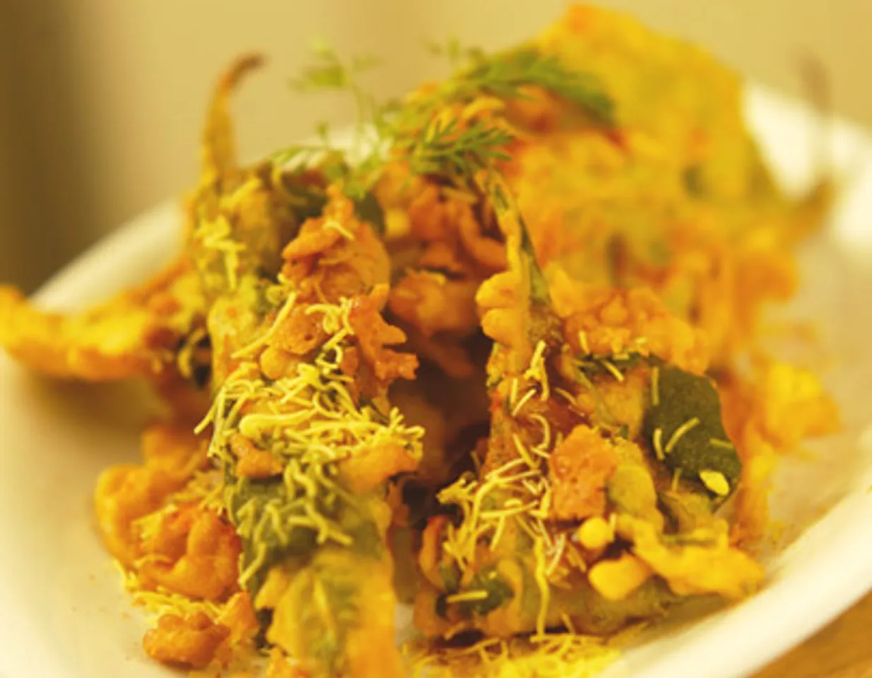 Palak Pakore Ki Chaat