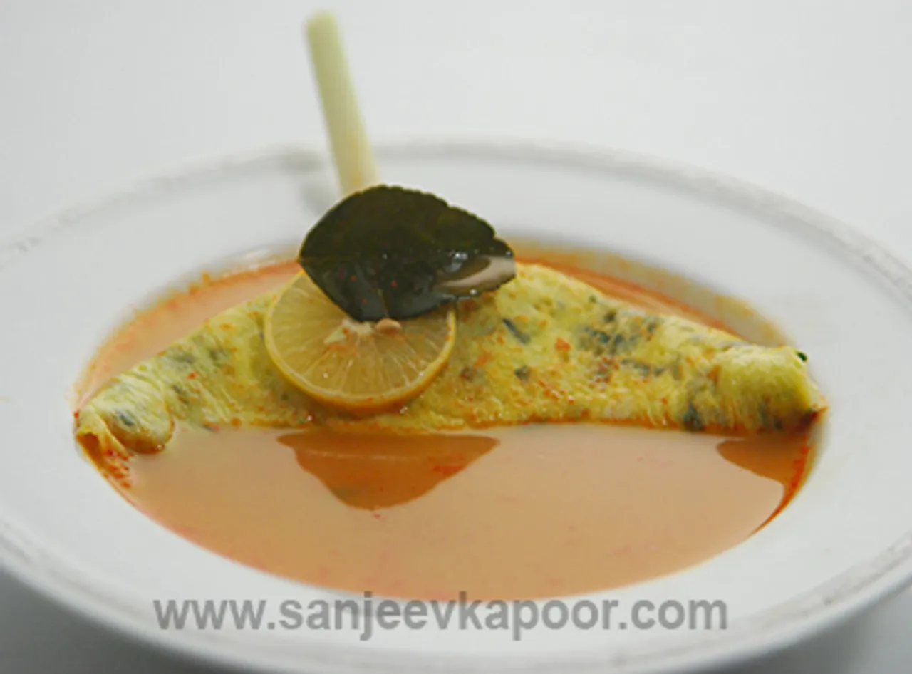 Thai Omelette Soup