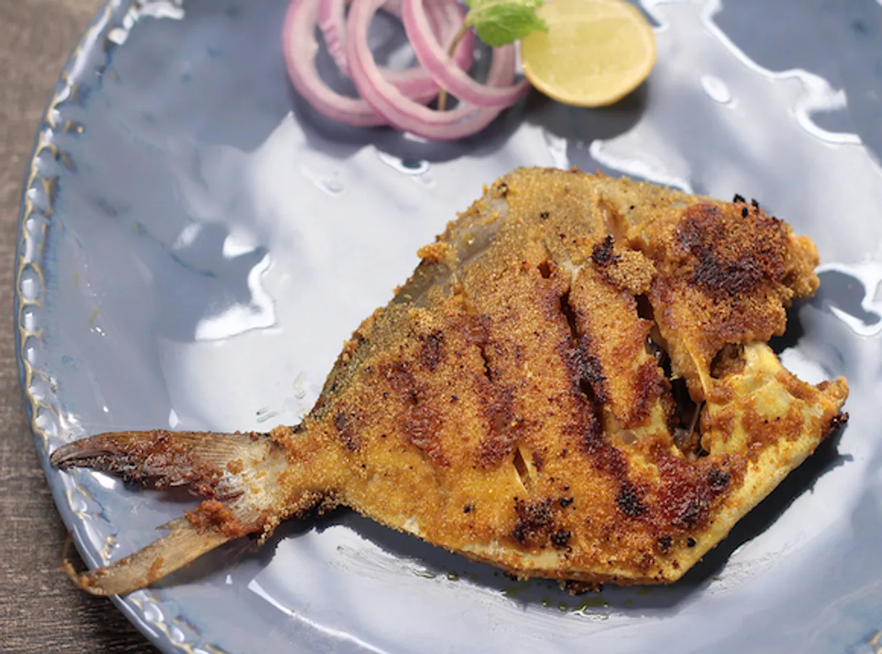 Fried Pomfret 