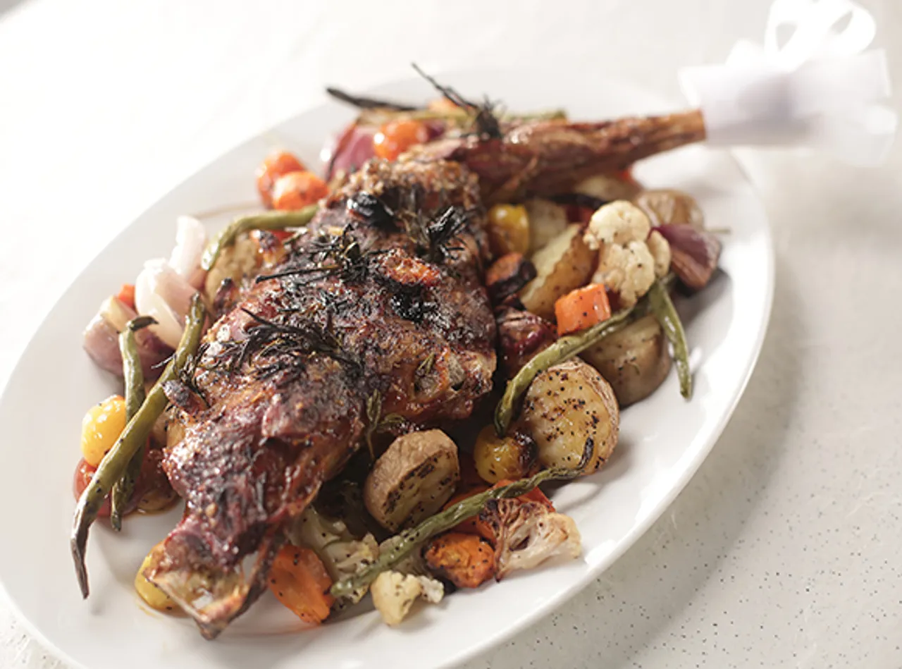 Roast Leg of Lamb-SK Khazana