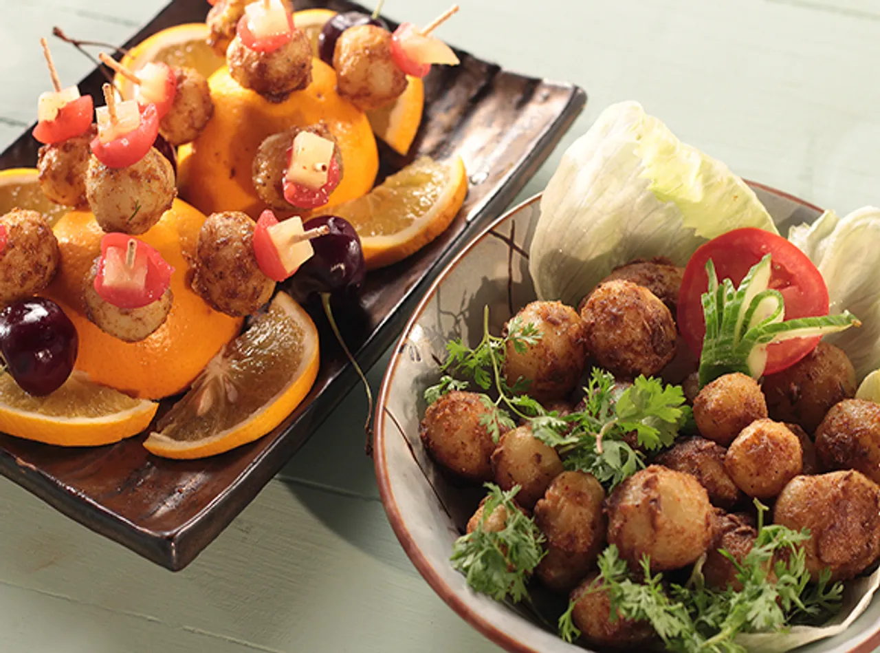 Masala Baby Potatoes - SK Khazana
