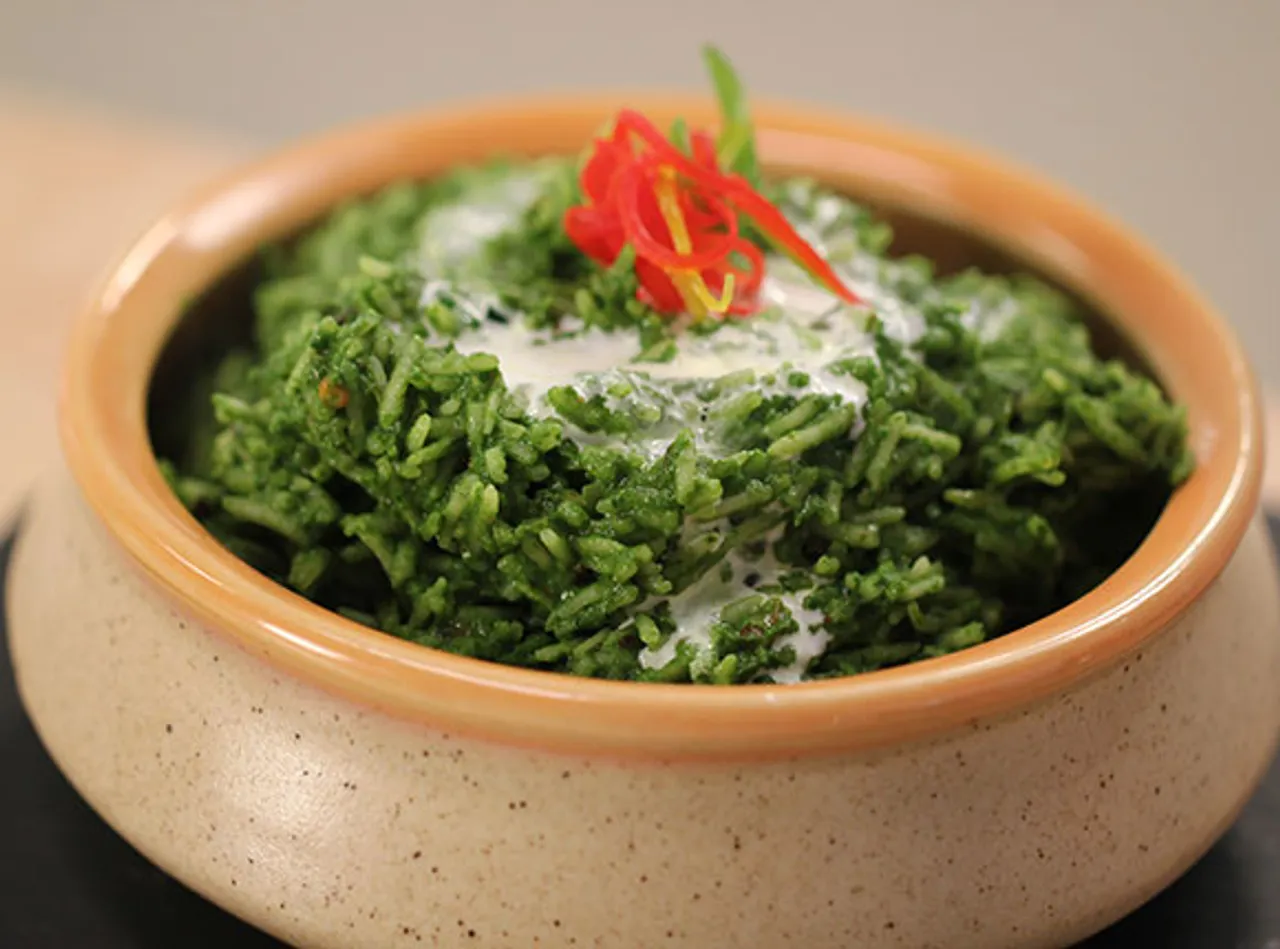 Palak Khichdi - cook smart