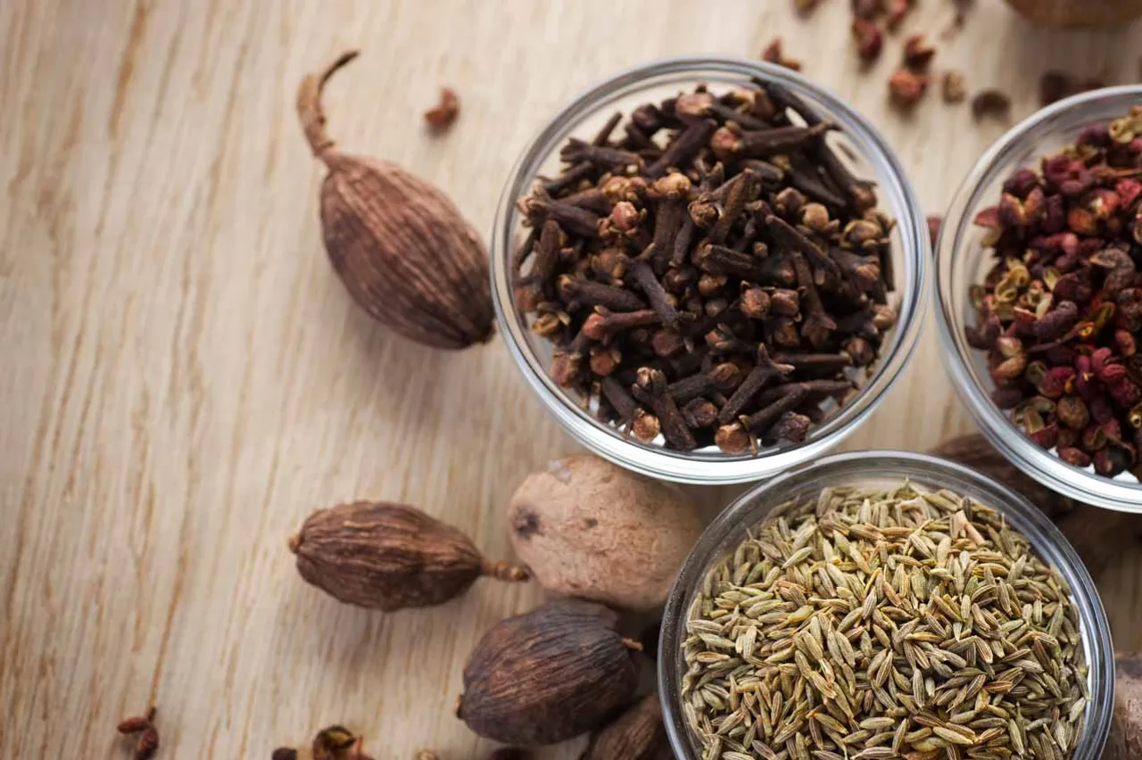 5 spice mixes from India