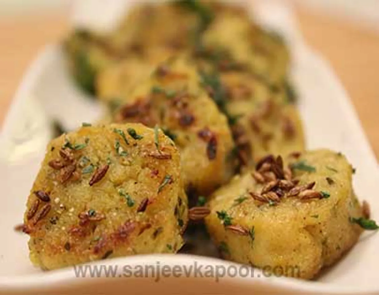 Cabbage Jowar Muthias