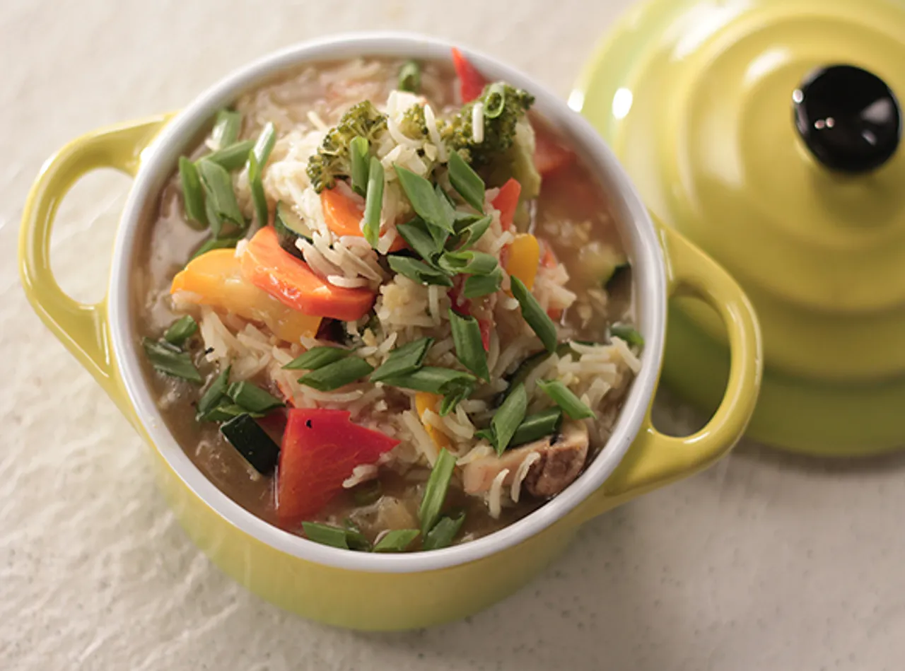 Veg Curried Rice - SK Khazana