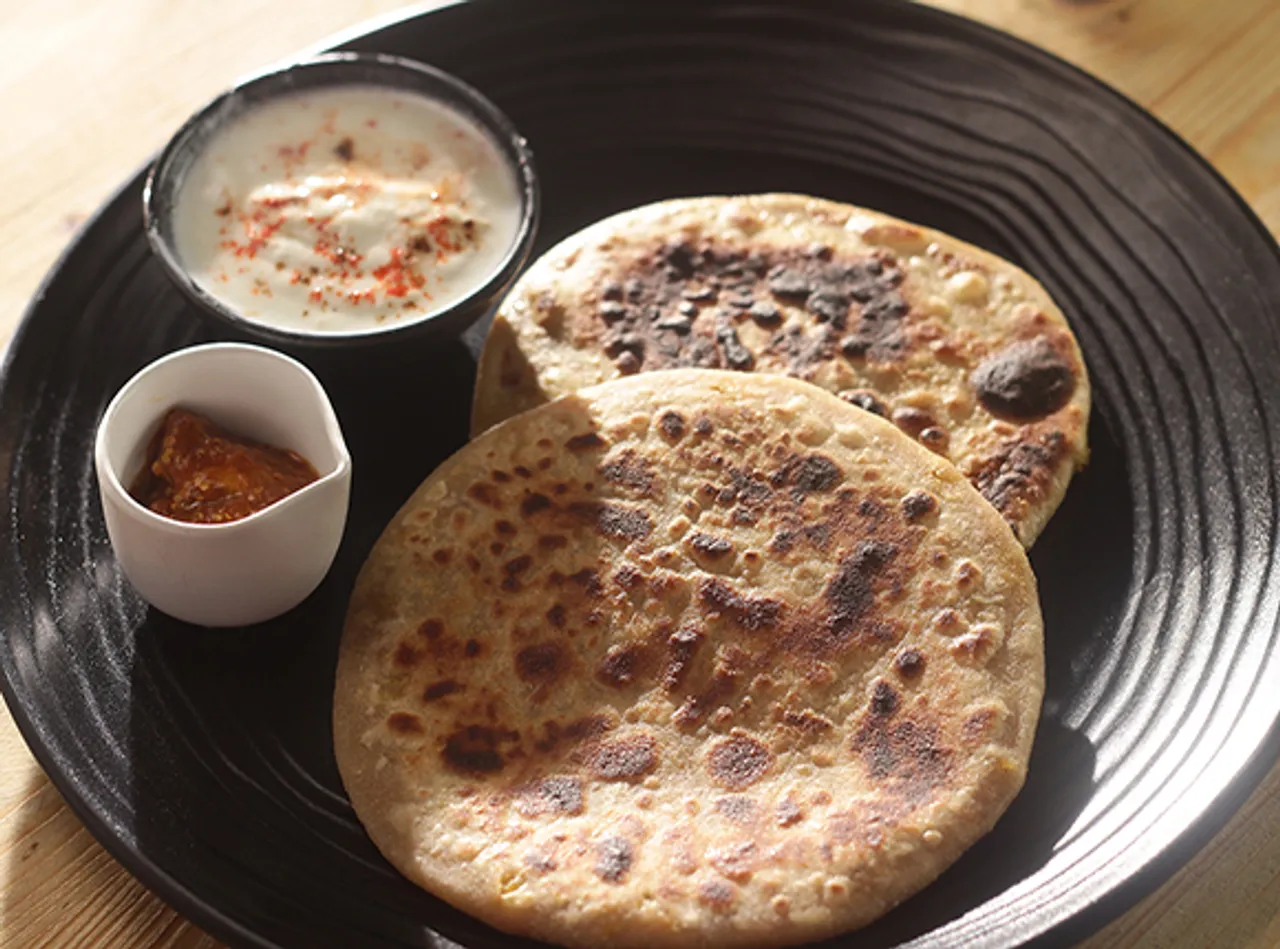 Soya Parantha - SK Khazana