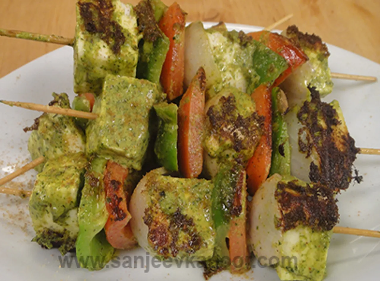 Paneer Hariyali Tikka
