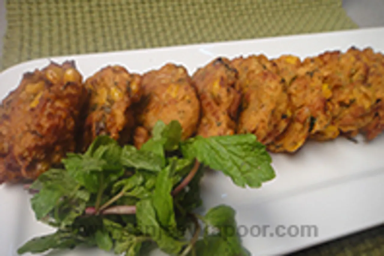 Sausage and Sweetcorn Fritters