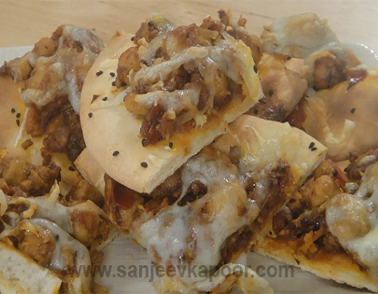 Baked Chole Kulche