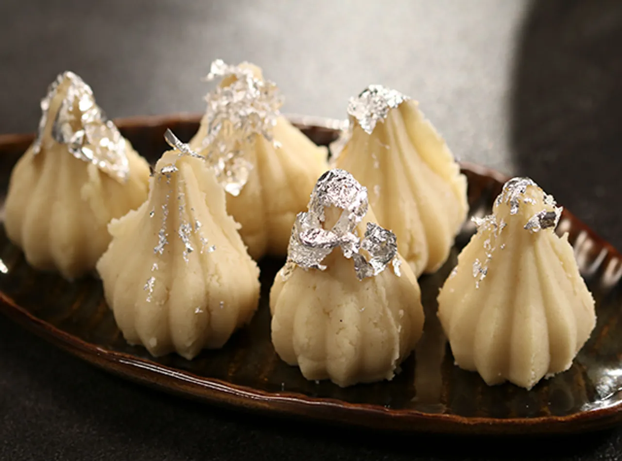 Almond Katli Modak 