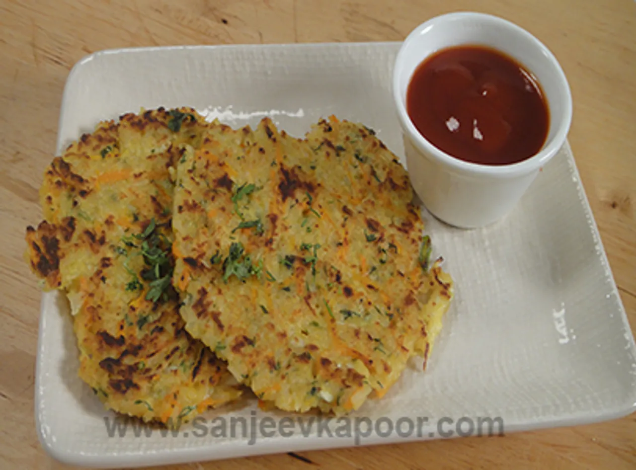 Cooked Rice Pancakes