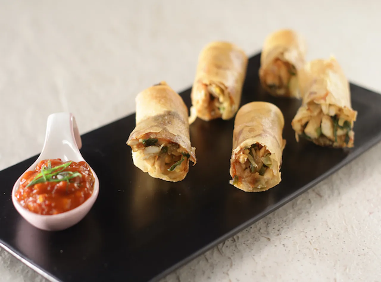 Chicken Spring Rolls 
