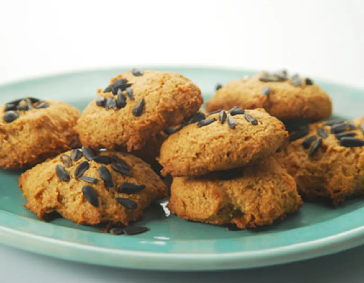 Banana Sunflower Seed Cookies