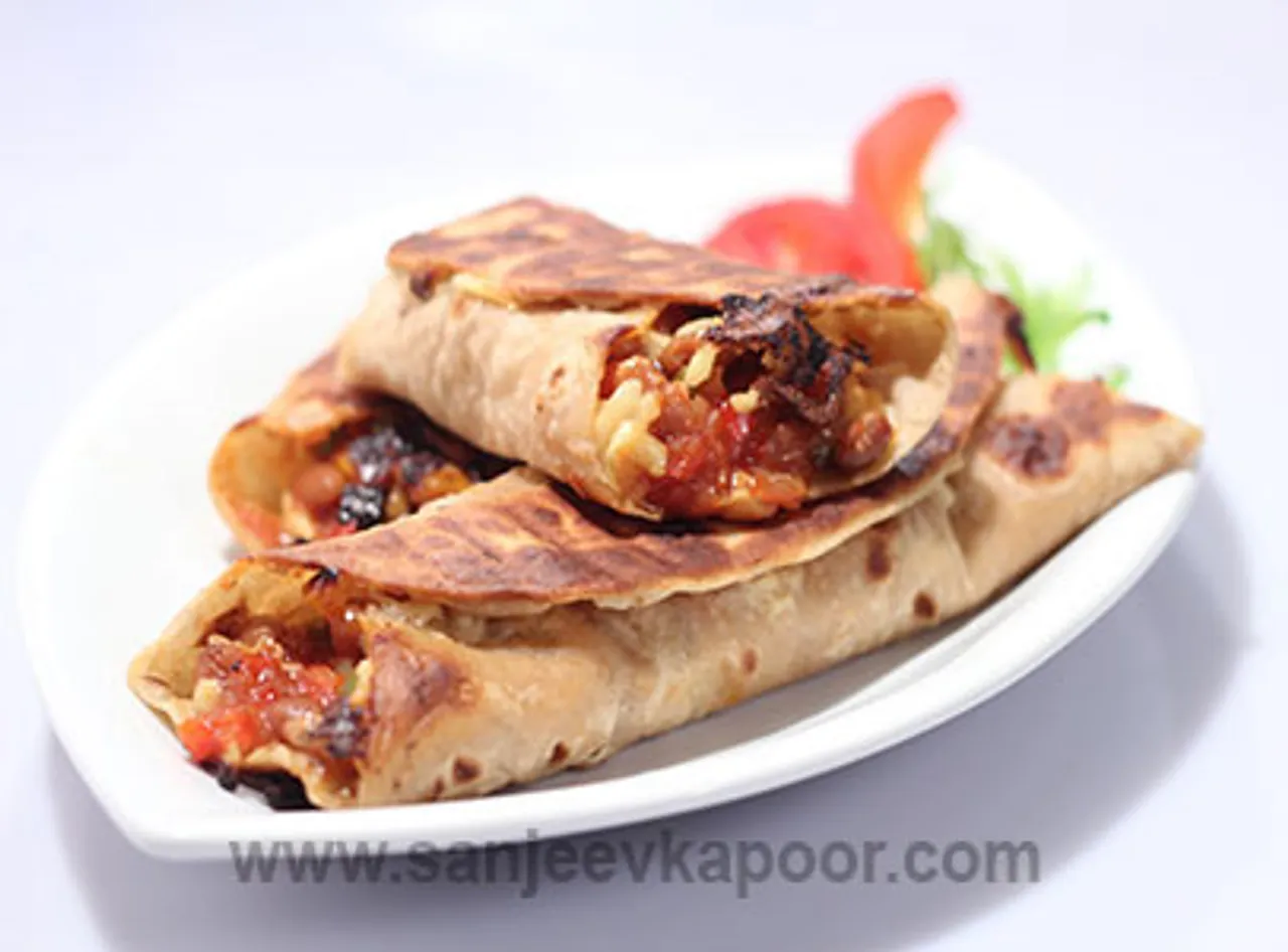Baked Bean Wraps