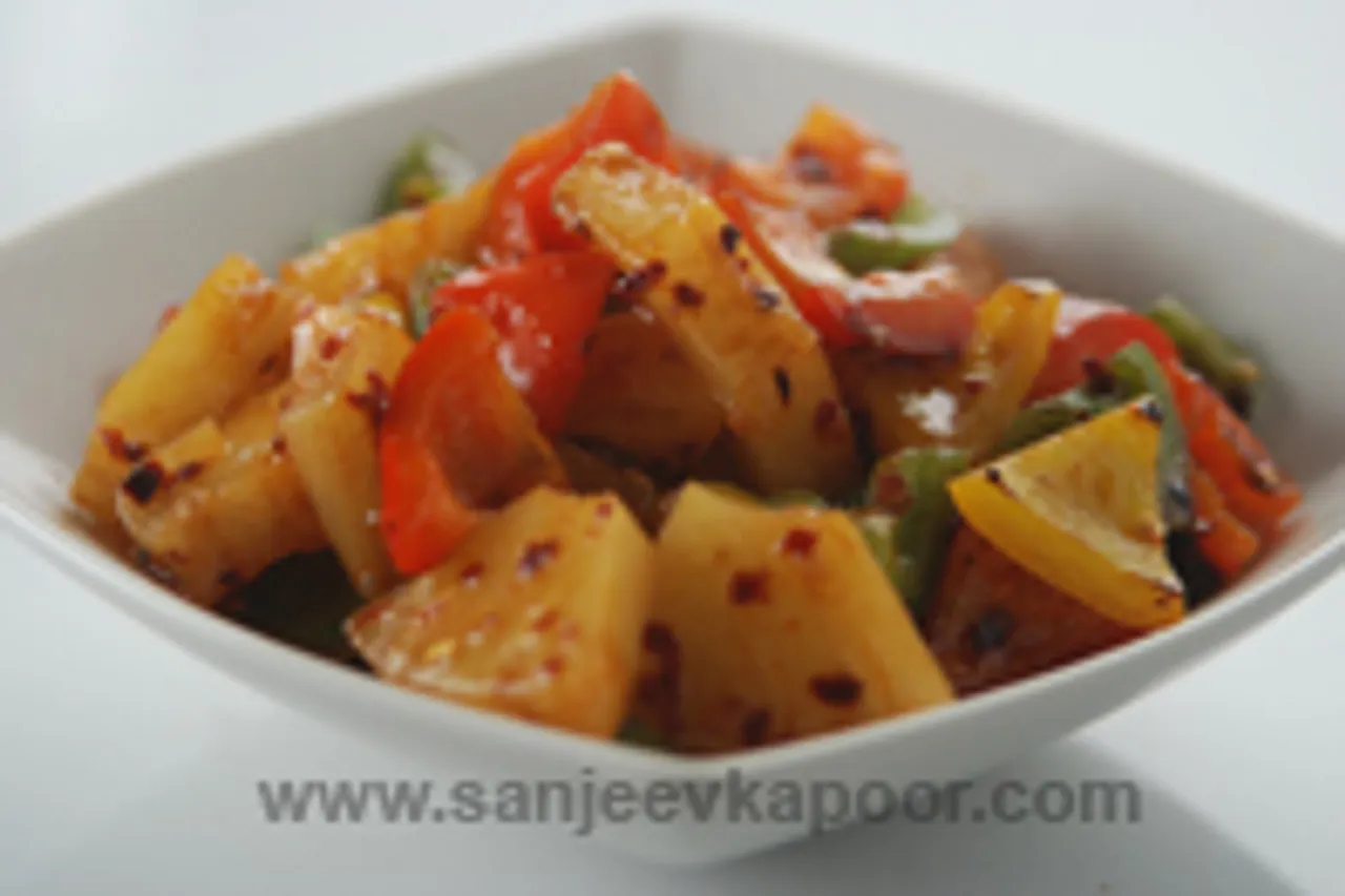 Pineapple Pepper Stir Fry