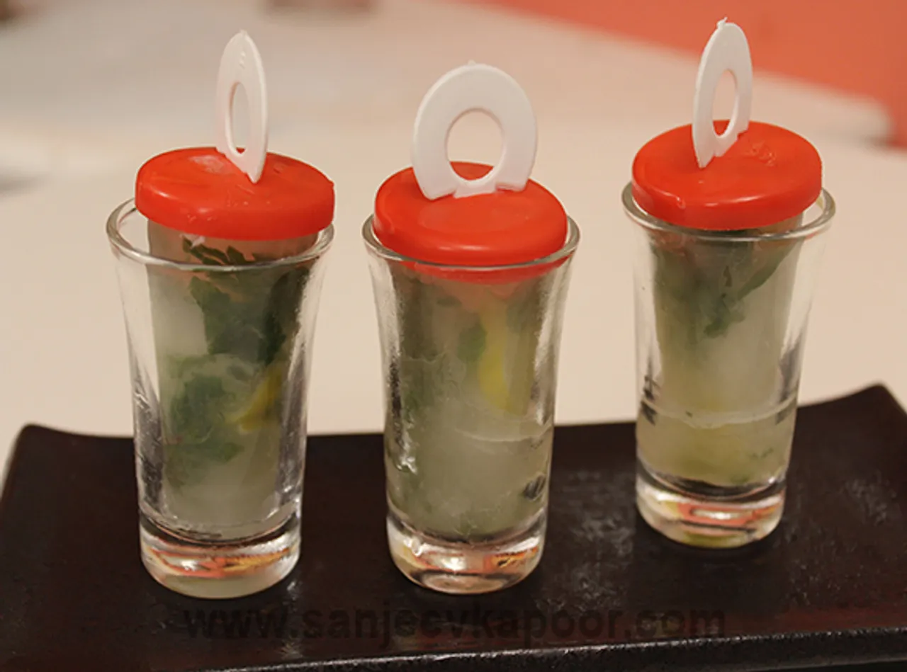 Mojito Pops