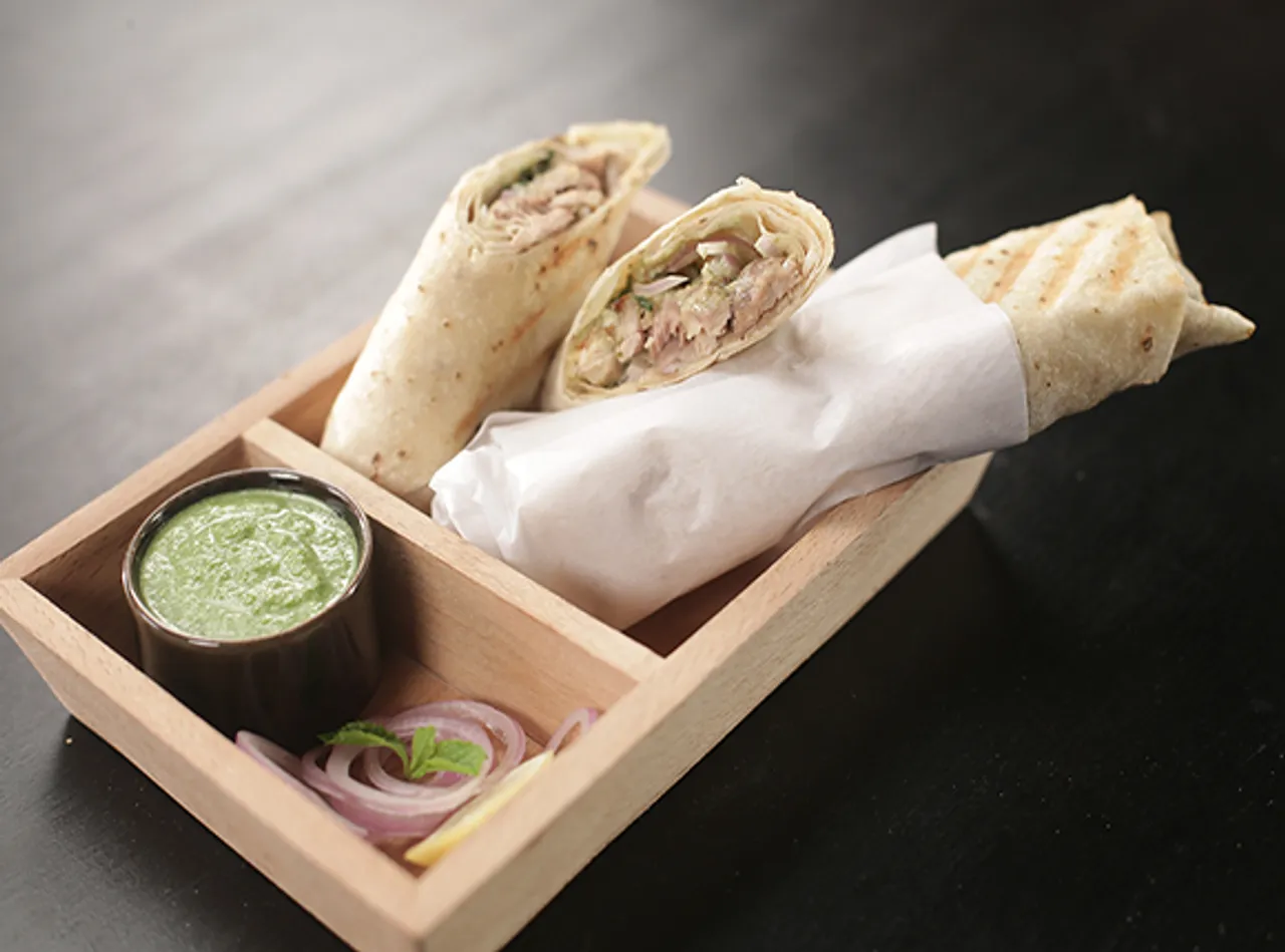 Chicken Malai Tikka Roll - SK Khazana