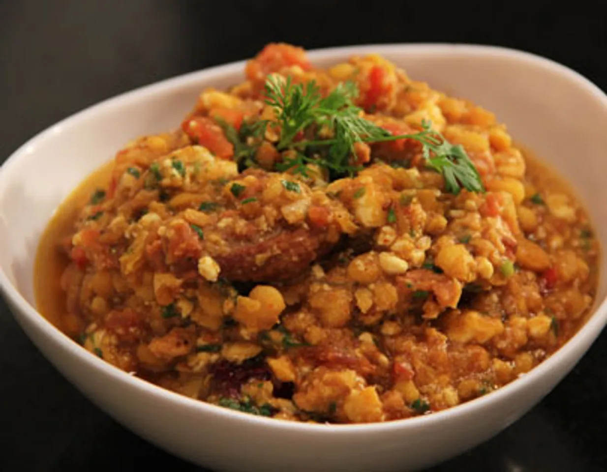 Chana Dal aur Wadi with Chenna