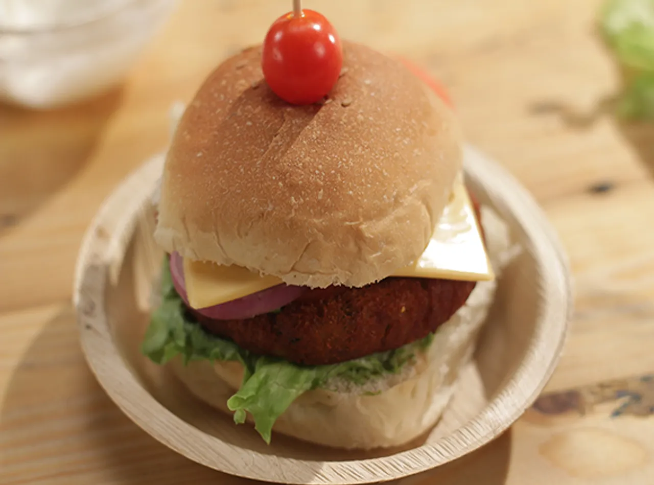 Aloo Tikki Burger - SK Khazana