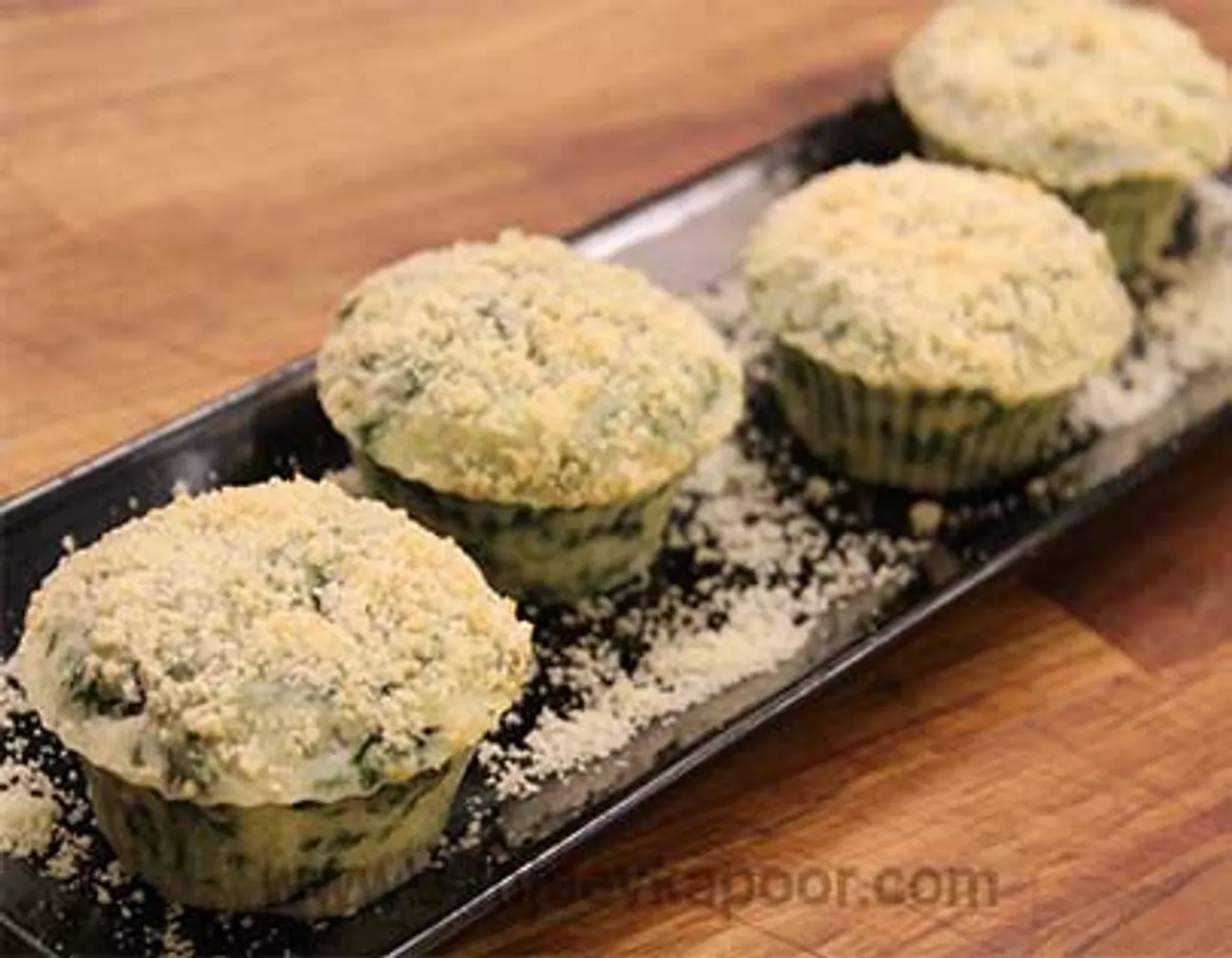 Spinach Parmesan Muffin