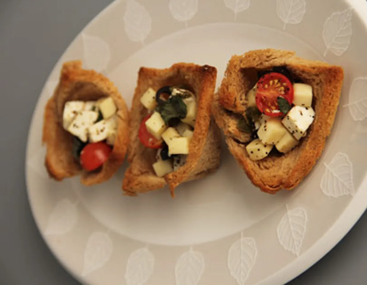 Cheese and Paneer Tarlets