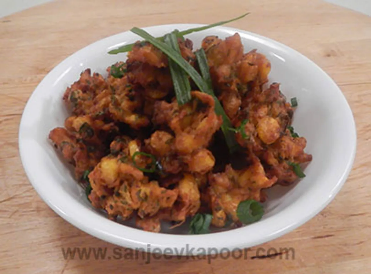 Jain Sweetcorn Bhajiya