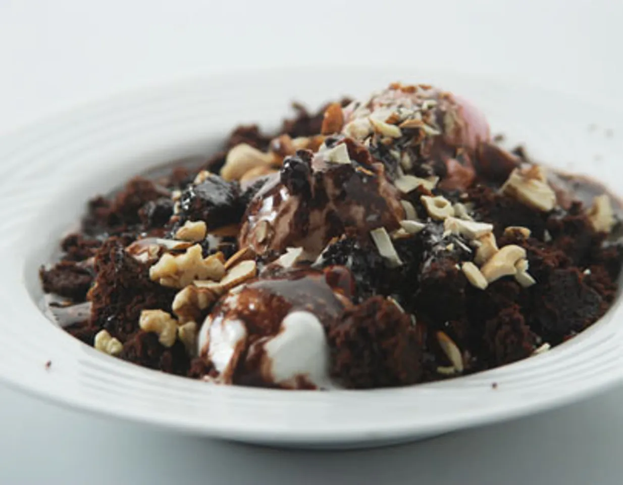 Italian Hot Fudge Sundae
