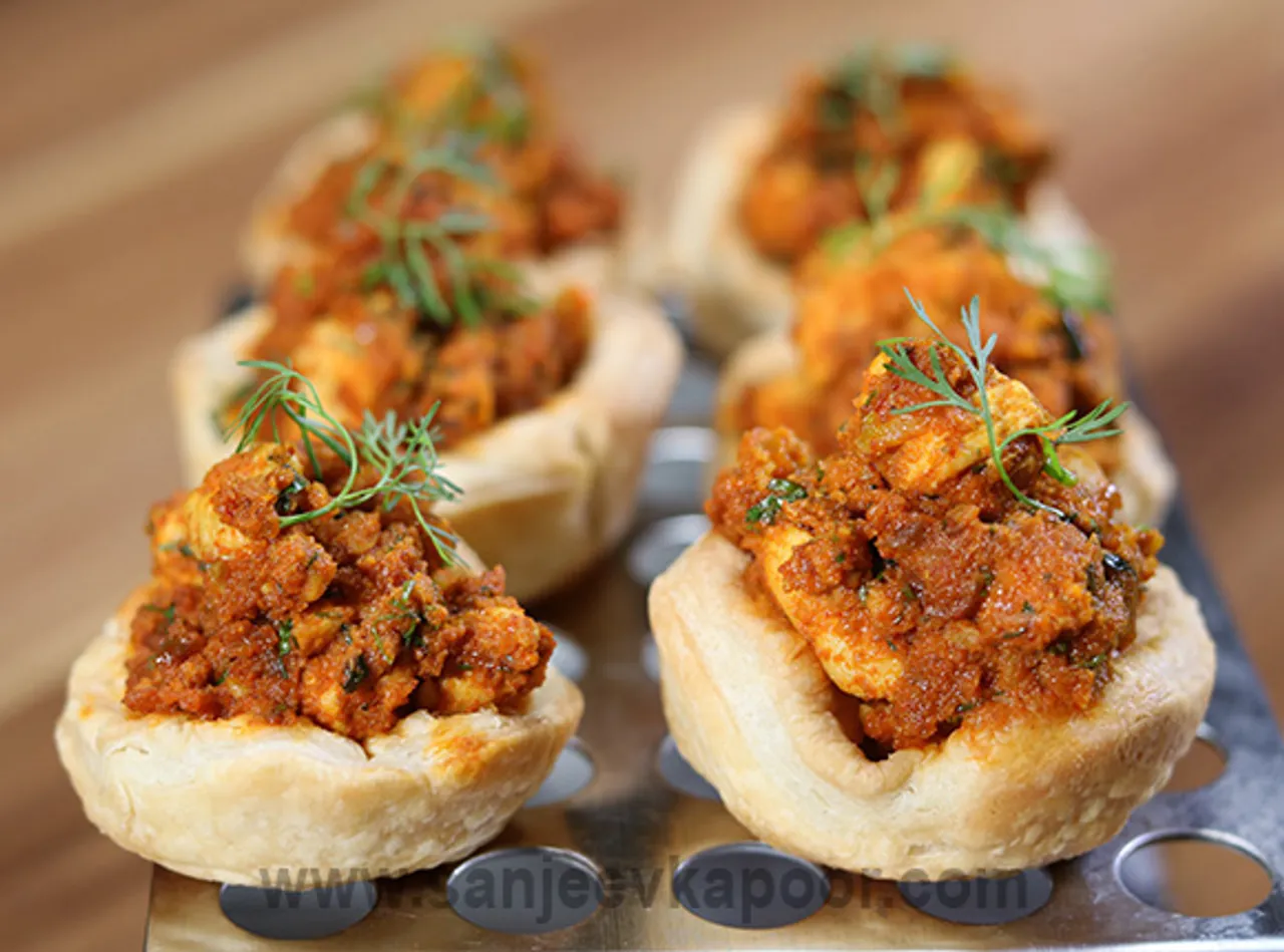 Chettinaad Chicken Cups