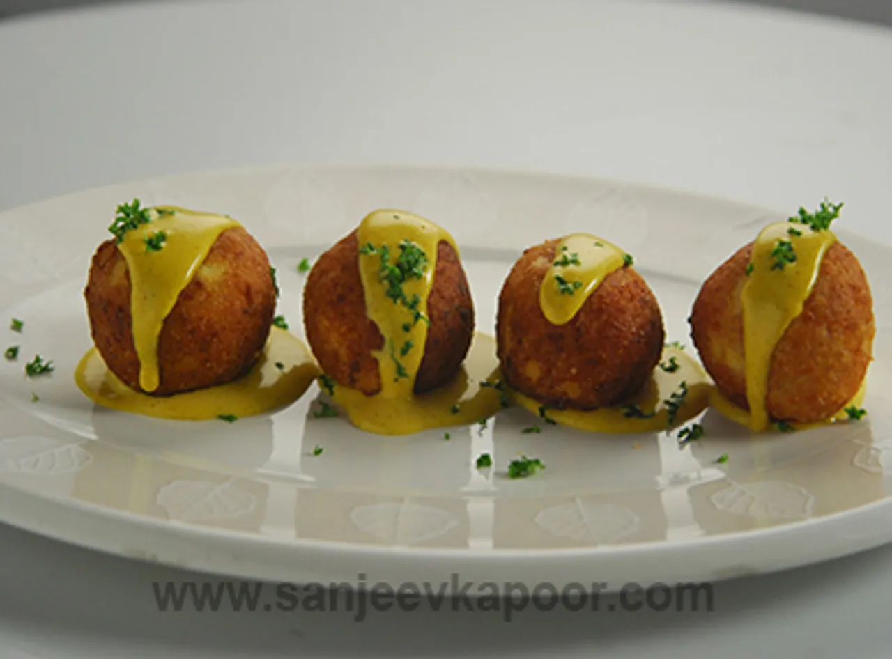 Apple And Sausage Fritters