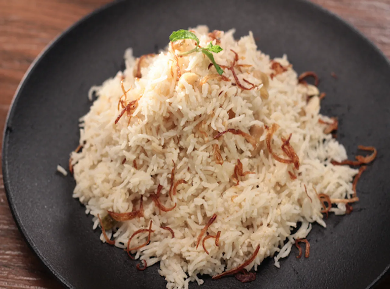 Cashew Coconut Pulao 