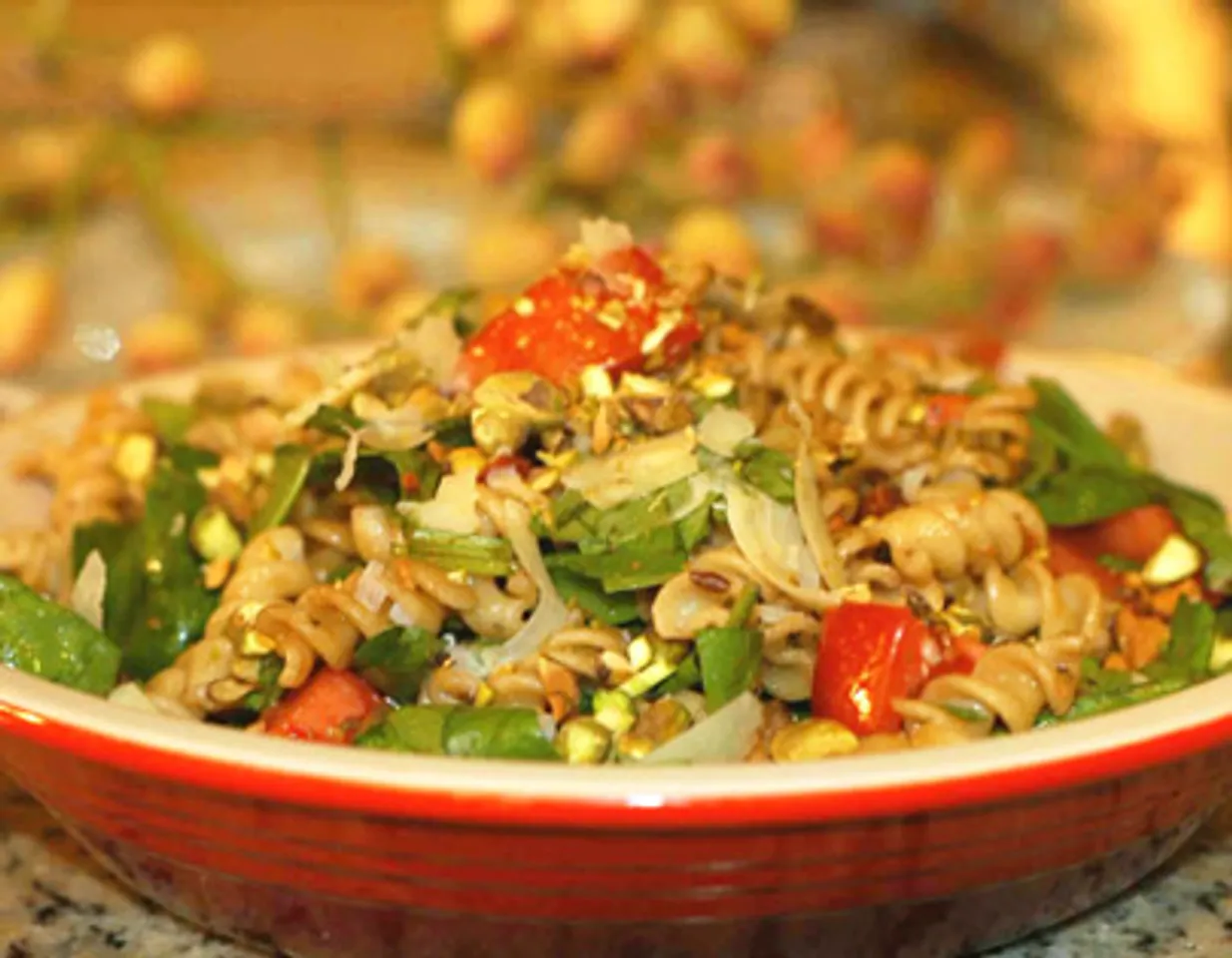 California Pistachio Pasta Salad