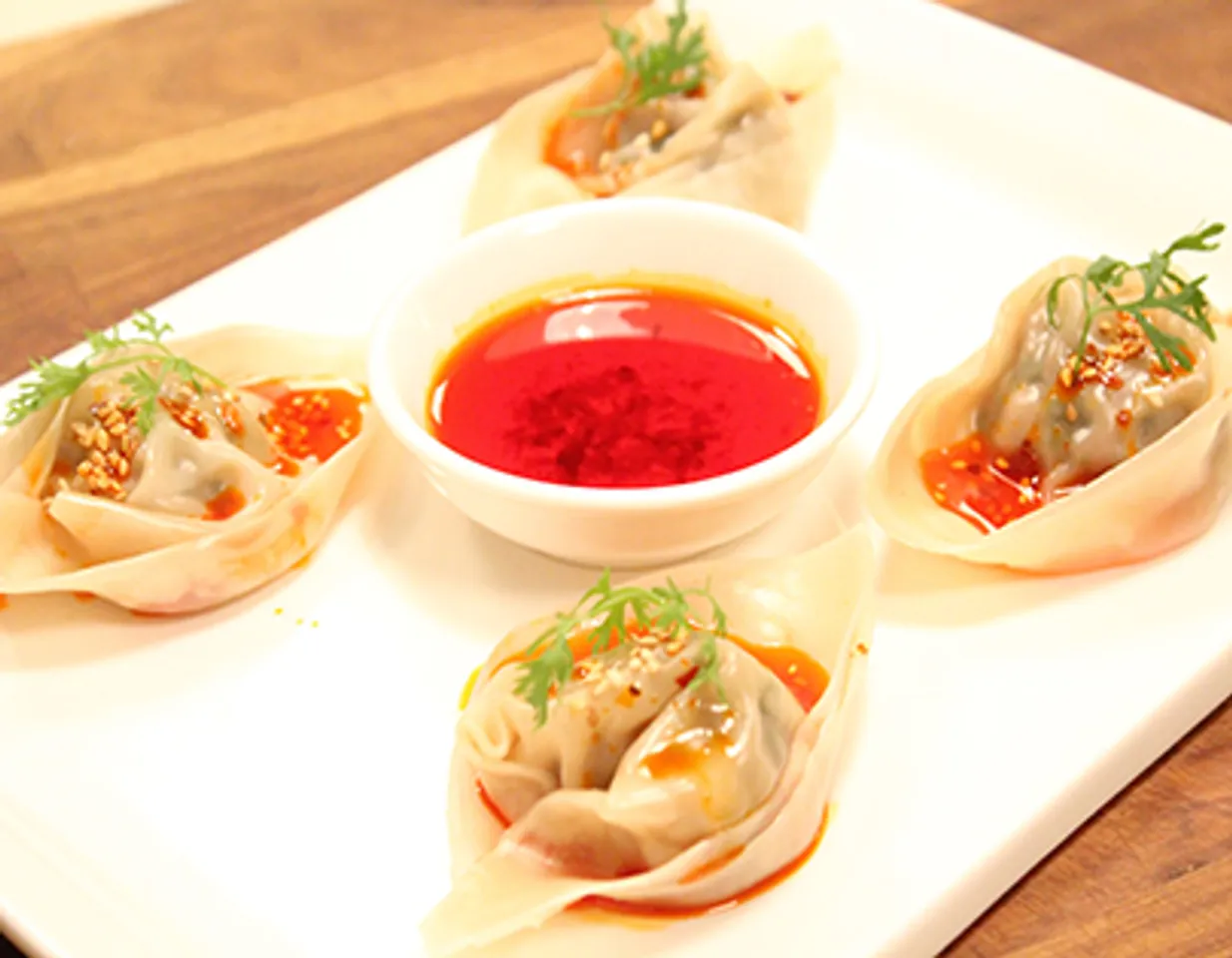 Chilli Oil Wontons