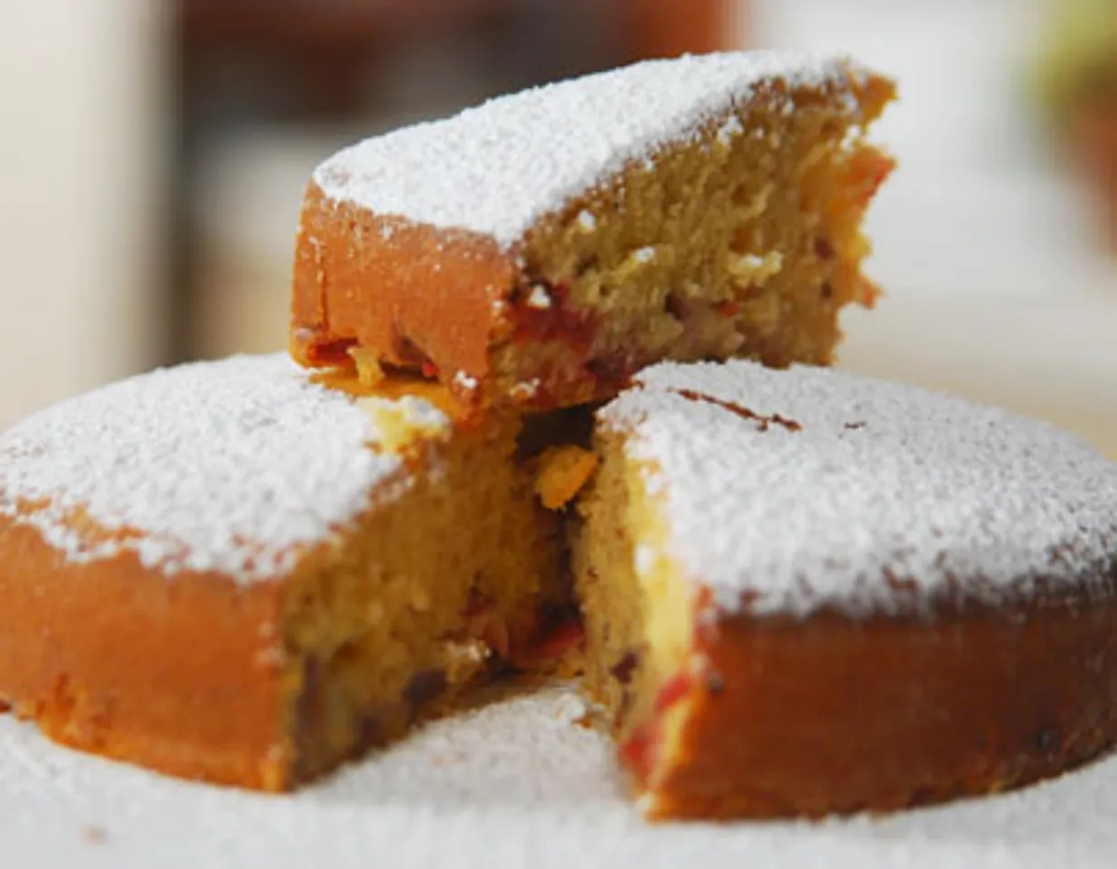 Plum and Grape Tea Cake