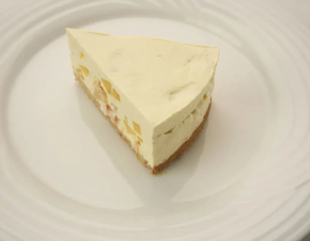 Mango Lychee Cheese Cake