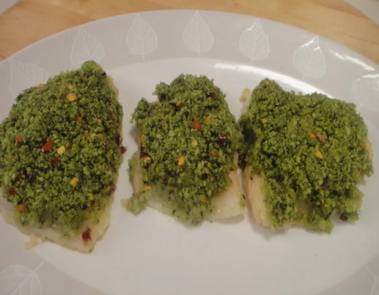 Herb Crusted Basa
