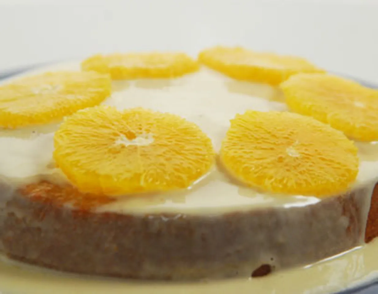 Orange and Lemon Fondant Tea Cake