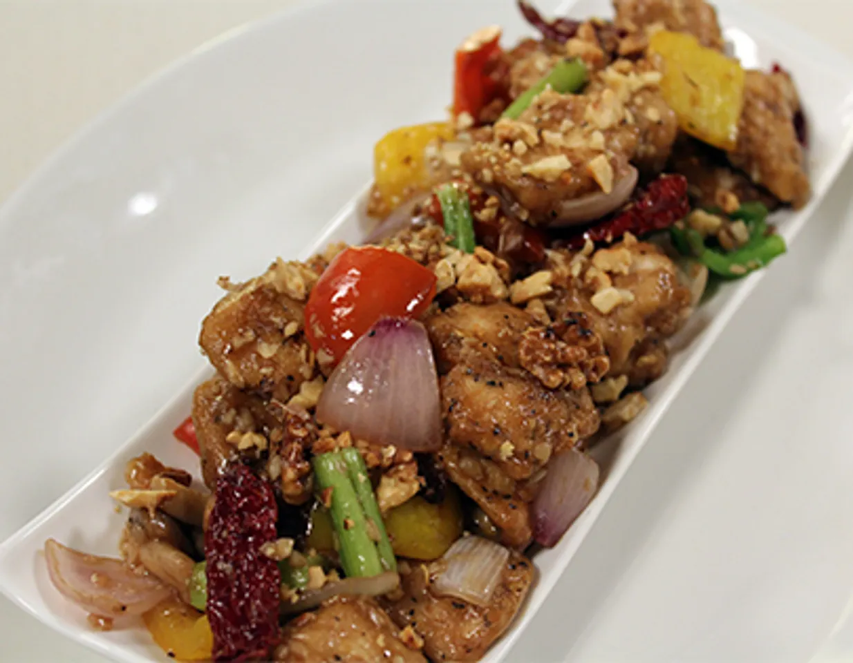 Chicken with Walnuts